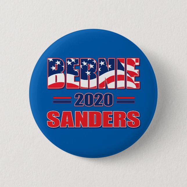 Bernie-Sanders-2020 6 Cm Round Badge (Front)