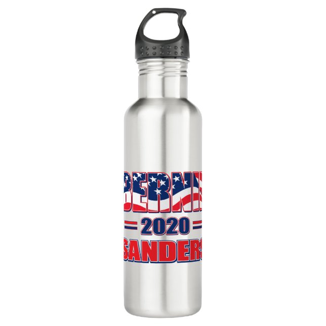 Bernie-Sanders-2020 710 Ml Water Bottle (Front)