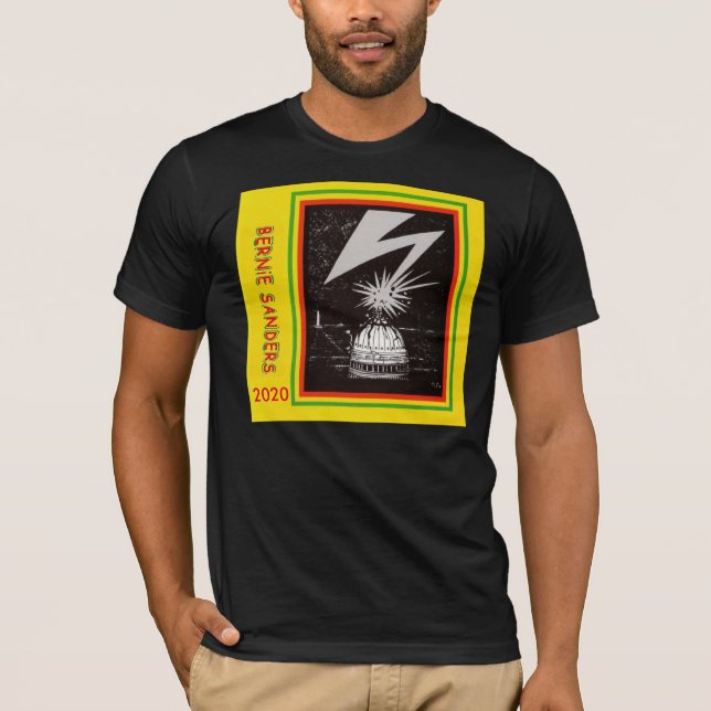 Bernie Sanders 2020 Bad Brains tshirt (Front)