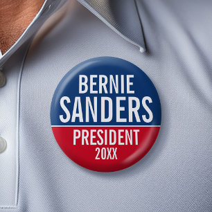 Bernie Sanders 2020 Campaign - can edit name/colou 6 Cm Round Badge