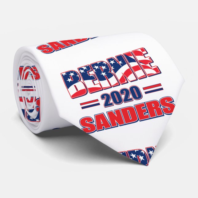 Bernie Sanders 2020 for President Tie (Rolled)