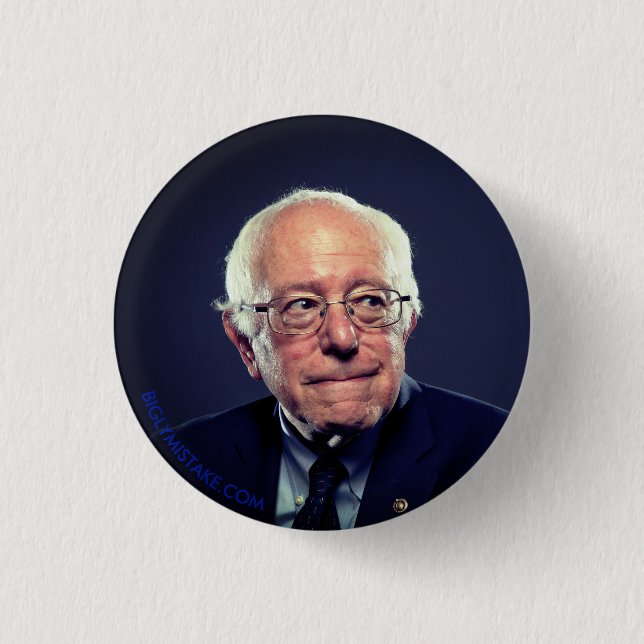 Bernie Sanders 3 Cm Round Badge (Front)