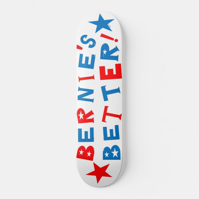 Bernie Sanders 8&1/8 Board Skateboard (Front)