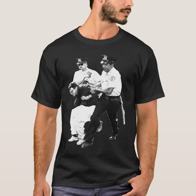 Bernie Sanders Arrested T-Shirt (Front)