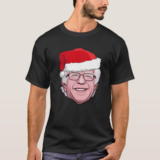 BERNIE SANDERS Christmas T-Shirt (Front)
