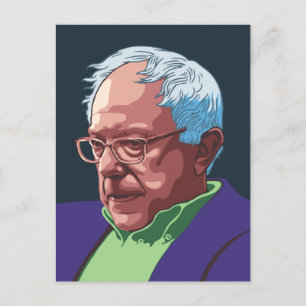 Bernie Sanders -col Postcard