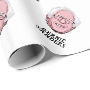 BERNIE SANDERS CUSTOM WRAPPING PAPER
