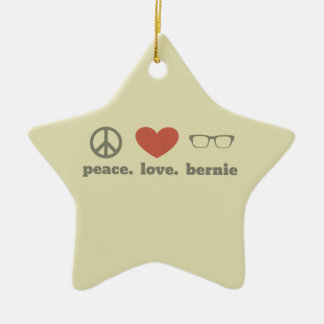 Bernie Sanders Election Swag Ceramic Tree Decoration