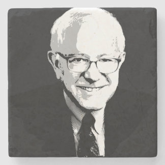 Bernie Sanders Face Stone Coaster