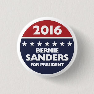 Bernie Sanders for president 2016 3 Cm Round Badge