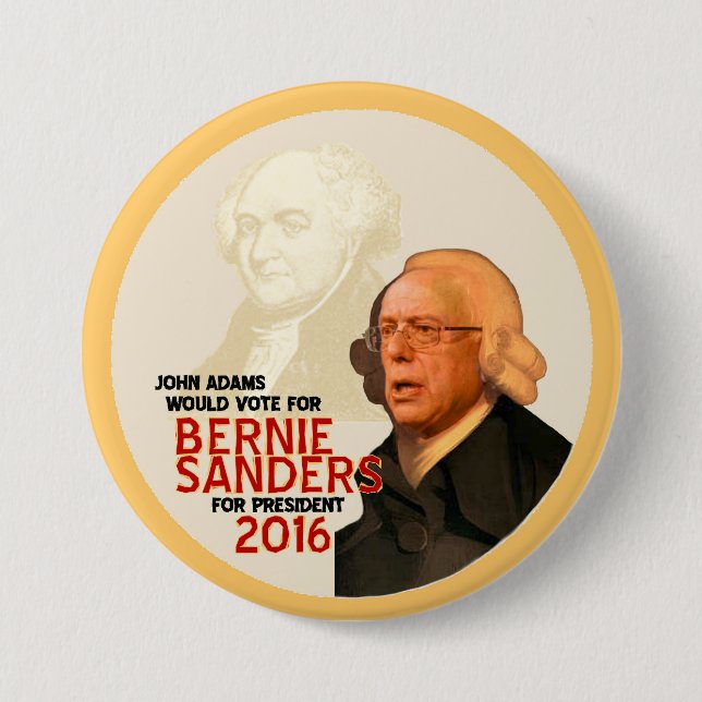 Bernie Sanders for president 2016 7.5 Cm Round Badge (Front)