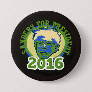 Bernie Sanders for President 2016 7.5 Cm Round Badge