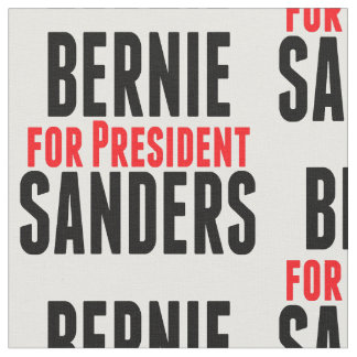 Bernie Sanders For President Fabric