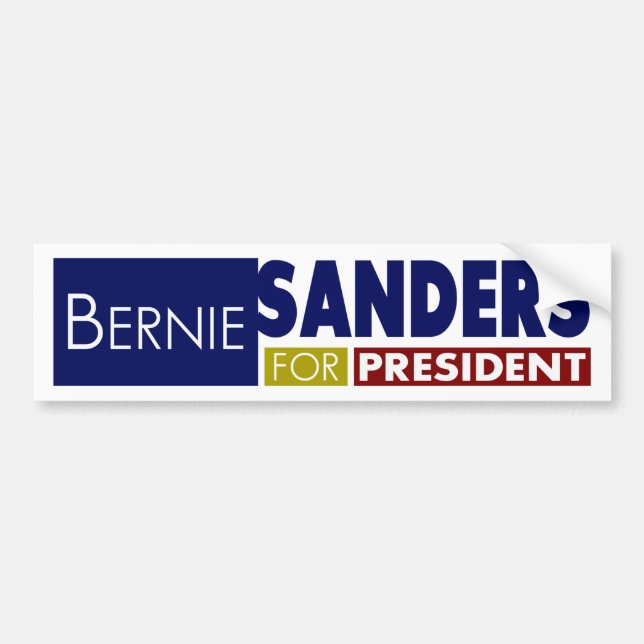 Bernie Sanders for President V1 Bumper Sticker (Front)