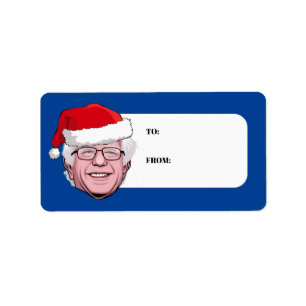 BERNIE SANDERS Hannukah Label