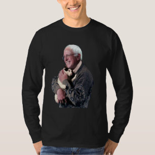 Bernie Sanders Hugging Ca Cute Animal Lover T-Shirt
