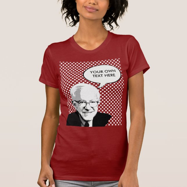BERNIE SANDERS POP ART T-Shirt (Front)