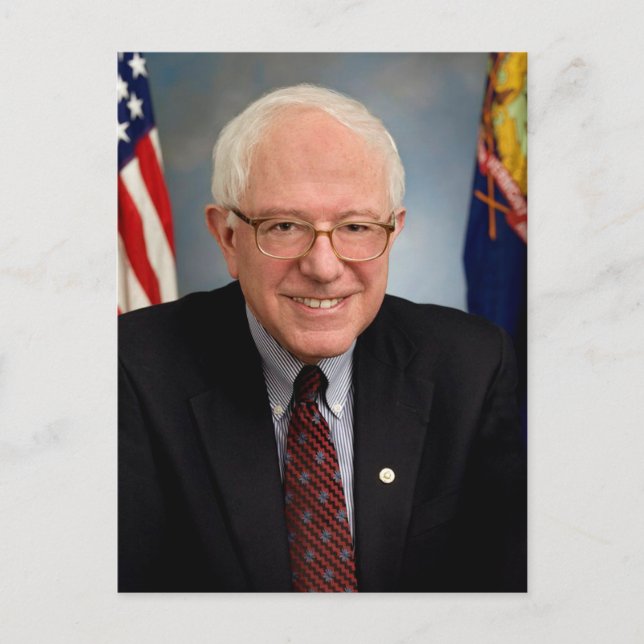 Bernie Sanders Postcard (Front)