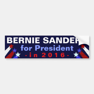 Bernie Sanders President 2016 Election Democrat Bumper Sticker