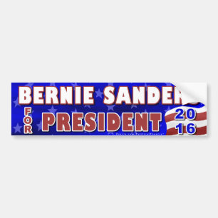 Bernie Sanders President 2016 Election Democrat Bumper Sticker