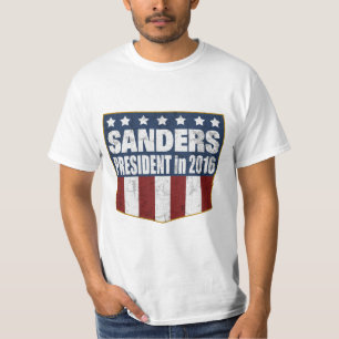 Bernie Sanders President in 2016 T-Shirt