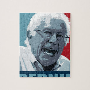 Bernie Sanders Retro Jigsaw Puzzle
