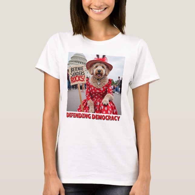 Bernie Sanders Rocks T-Shirt (Front)