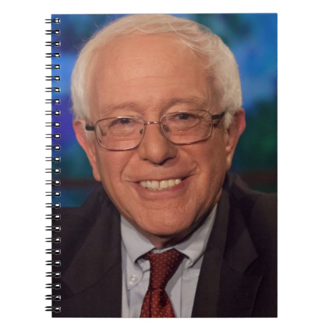 Bernie Sanders Spiral Notebook (Front)
