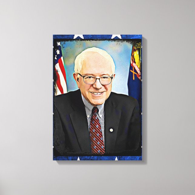 Bernie Sanders Support Wall Art (Front)