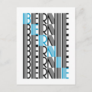 BERNIE sanders textual Postcard