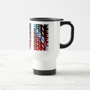 BERNIE sanders textualBern Travel Mug