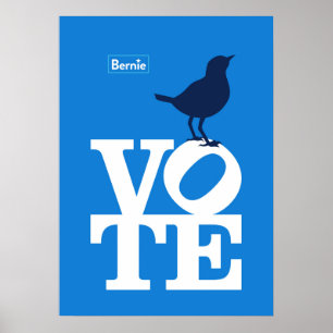Bernie Sanders "Vote" Poster
