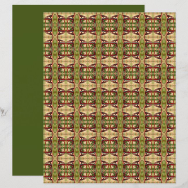 Bernie Scrapbook Paper III (Front/Back)