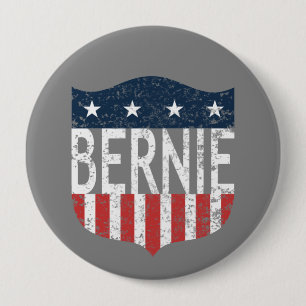 BERNIE stars and stripes 10 Cm Round Badge
