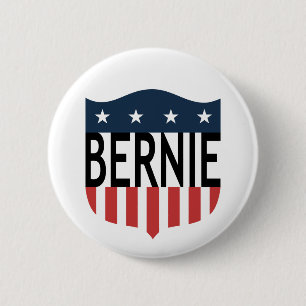 BERNIE stars and stripes 6 Cm Round Badge