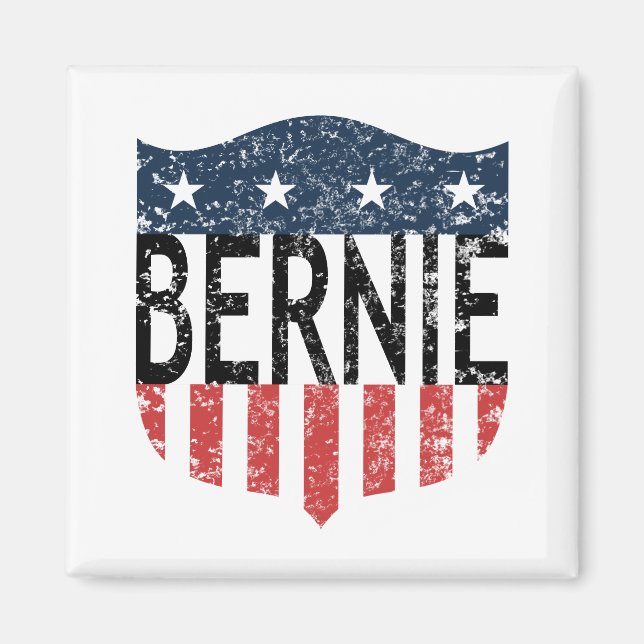BERNIE stars and stripes Magnet (Front)