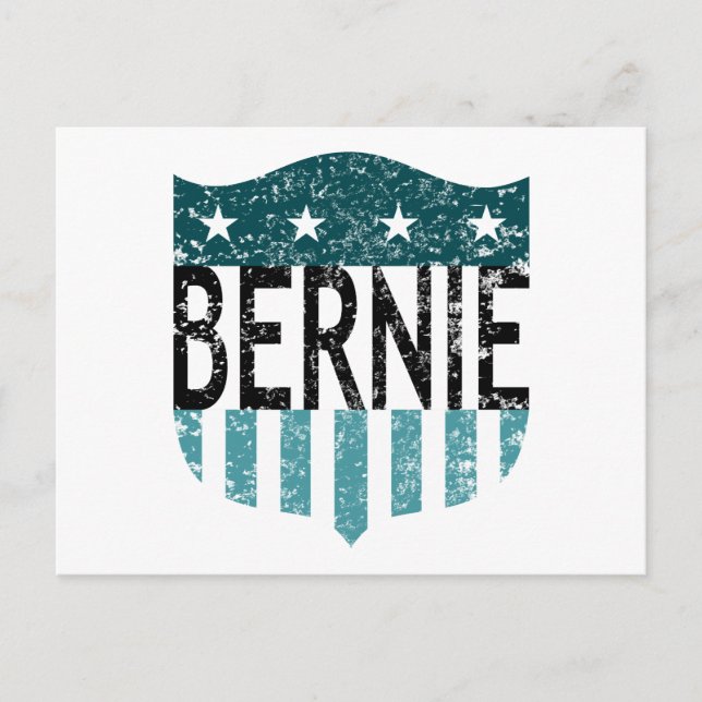 BERNIE stars and stripes Postcard (Front)