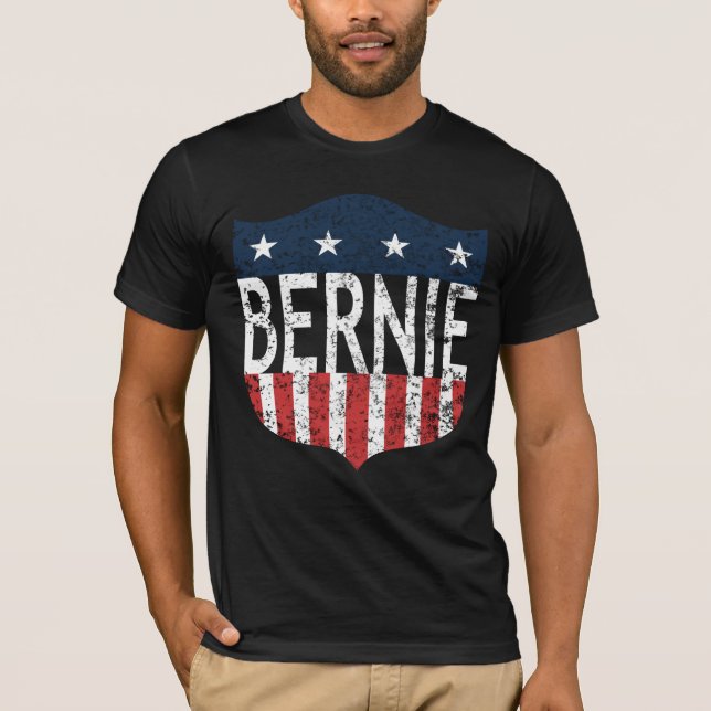 BERNIE stars and stripes T-Shirt (Front)