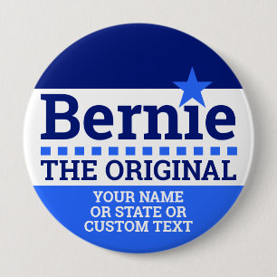 Bernie The Original 2020 Political Democrat 10 Cm Round Badge