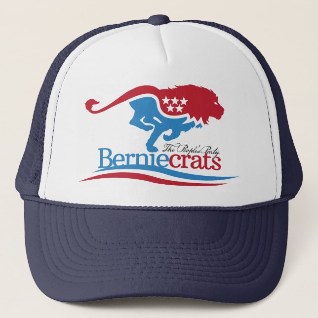 Berniecrats - Logo Trucker Hat (Front)
