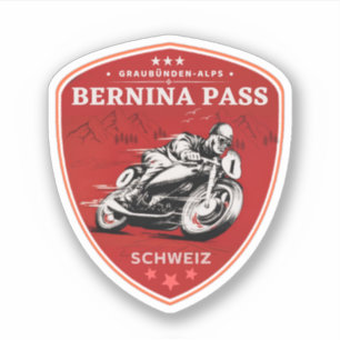 Bernina pass swiss–alps motorcycle tour