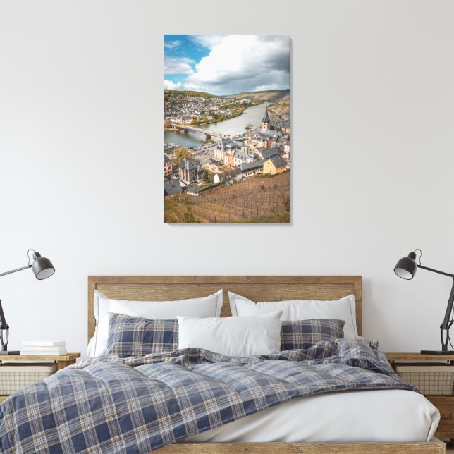 Bernkastel-Kues Canvas Print (Insitu(Bedroom))