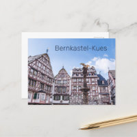 Bernkastel-Kues Historic Facades Germany Souvenir