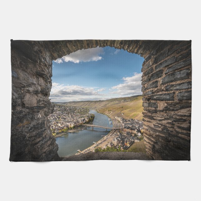 Bernkastel-Kues Tea Towel (Horizontal)