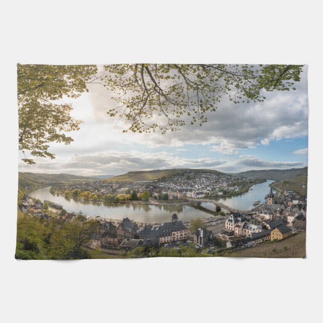 Bernkastel-Kues Tea Towel (Horizontal)