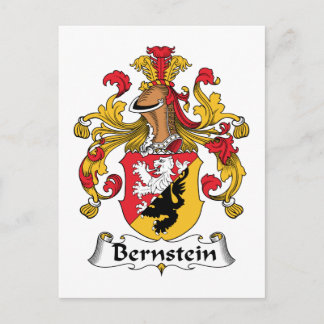 Bernstein Family Crest Postcard