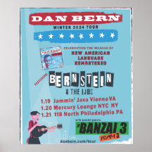 Bernstein & the IJBC Winter Tour 2024 Poster