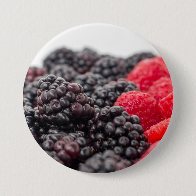berries 7.5 cm round badge (Front)
