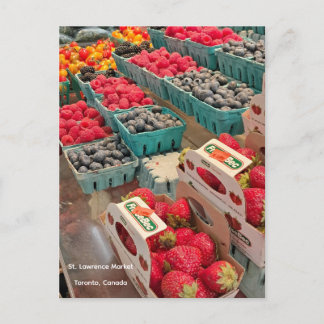 Berries at St. Lawrence Market Postcard