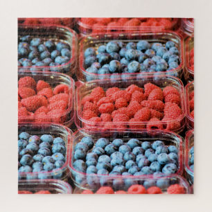 Berries, Berries, and More Berries - 20x20 -676 pc Jigsaw Puzzle
